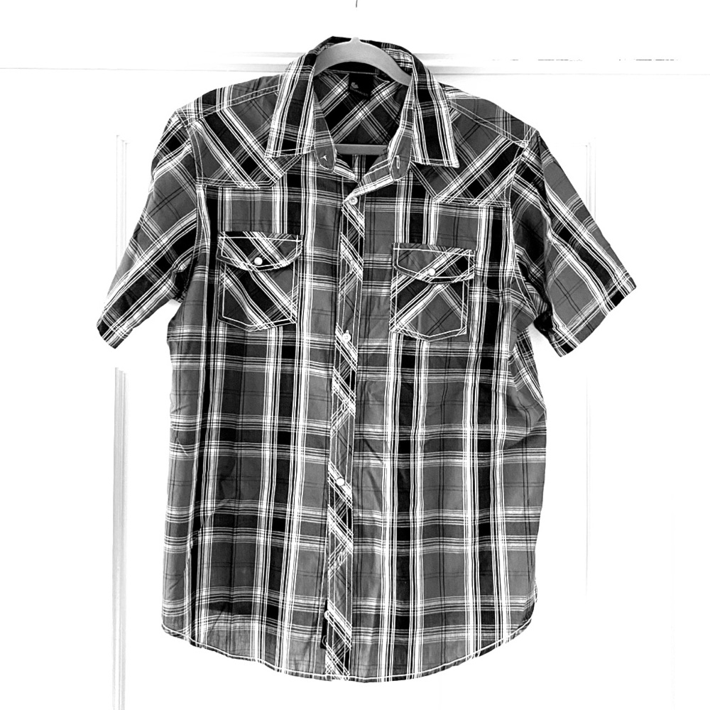 Men’s Burnside Casual Buttondown Shirt XL